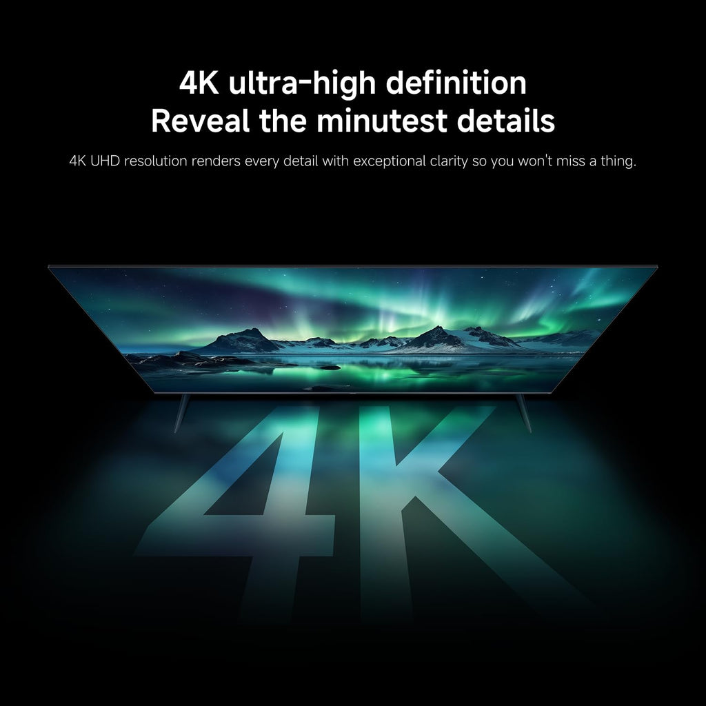 XIAOMI TV F Pro 43, 43 Inch (101 cm), 4K UHD QLED, Smart TV, Fire TV, HDR10+, MEMC, Alexa Voice Control, 2GB+32GB, Works with Apple AirPlay