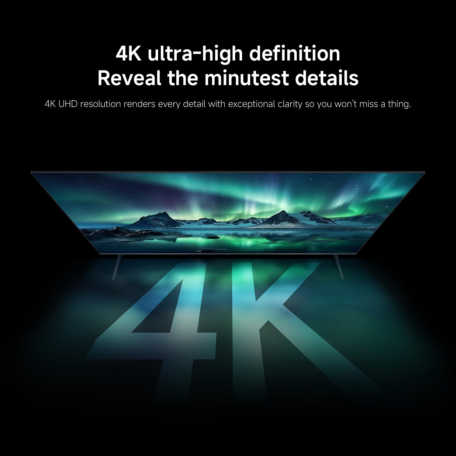 XIAOMI TV F Pro 43, 43 Inch (101 cm), 4K UHD QLED, Smart TV, Fire TV, HDR10+, MEMC, Alexa Voice Control, 2GB+32GB, Works with Apple AirPlay