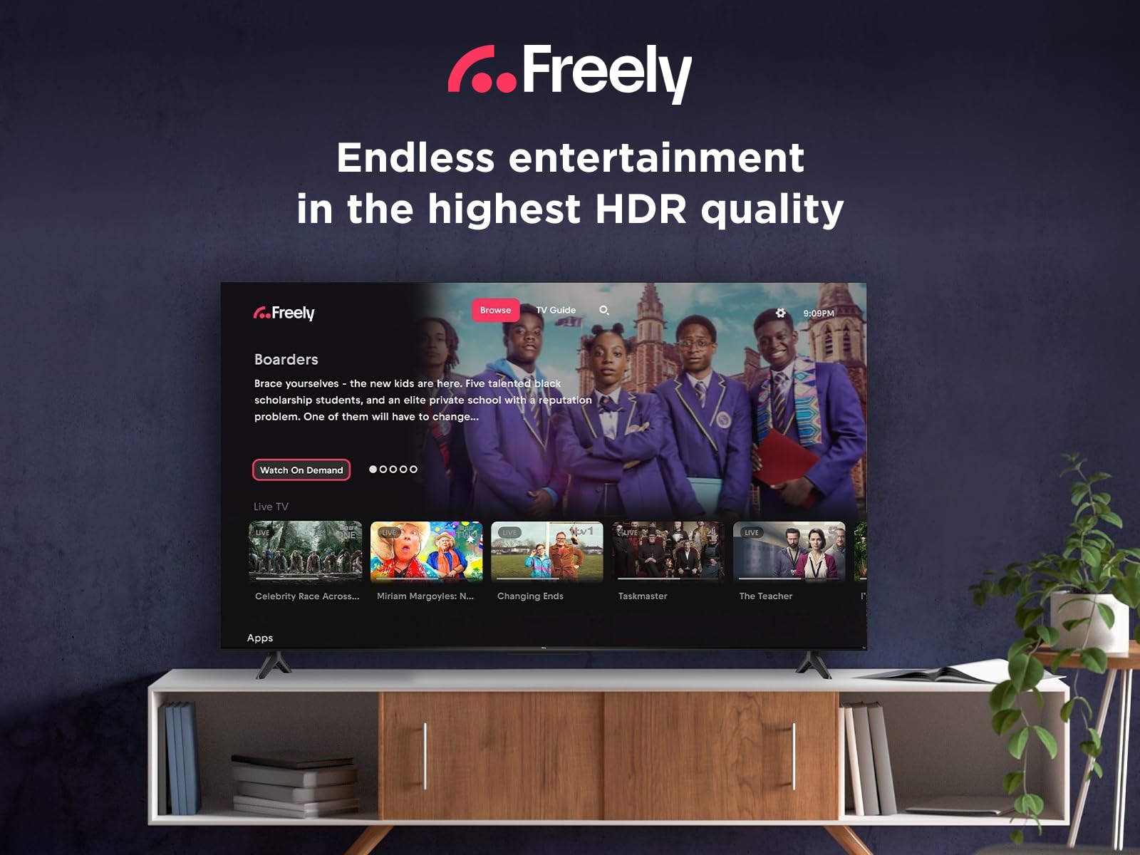 TCL 55PF650K 55-inch 4K Ultra HD, HDR TV, Smart LED Fire TV (Dolby Vision, Dolby Atmos, DTS, HDR 10, Alexa built-in, Airplay2, Miracast)