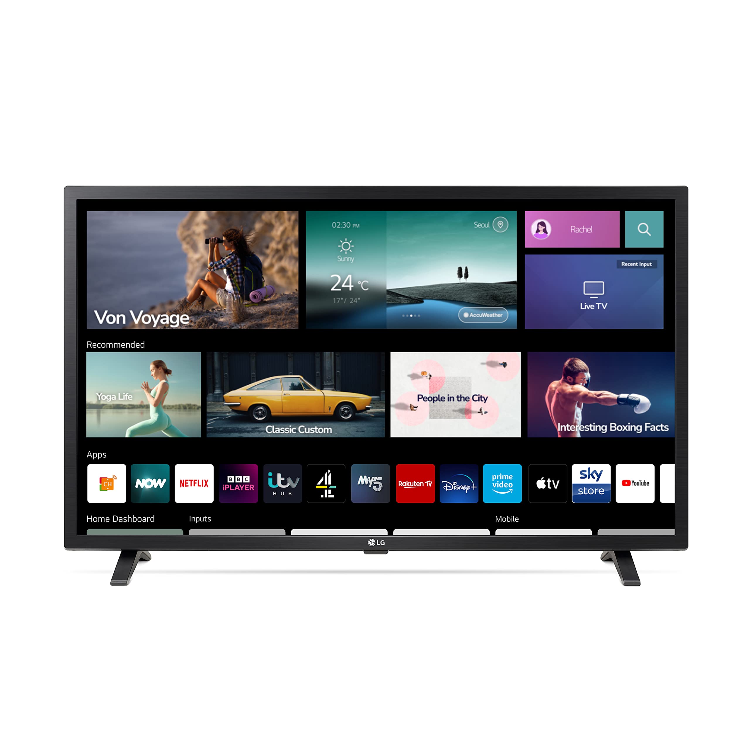 LG LED LQ63 32 HD 720p Smart TV, 2024 Model