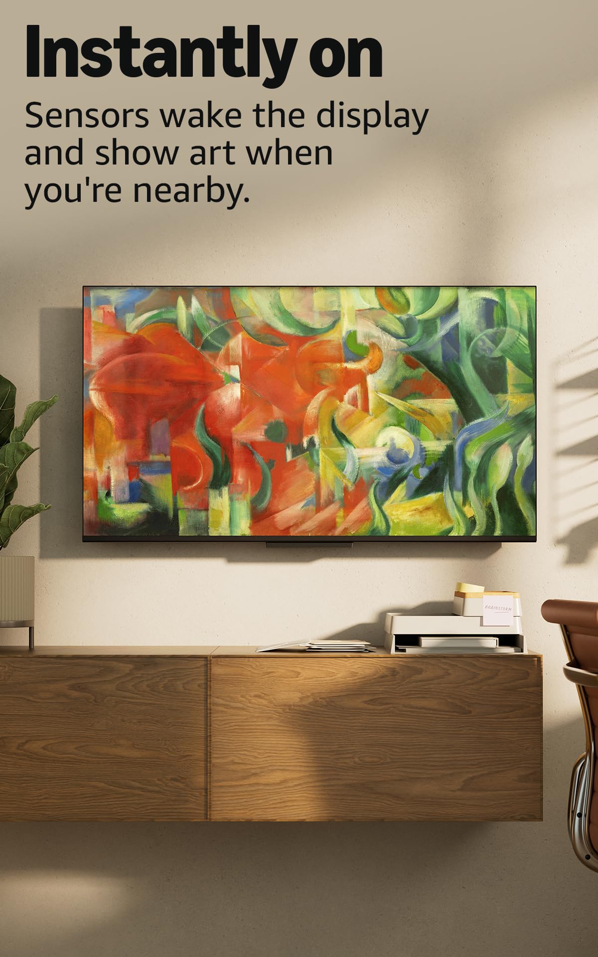 Amazon Ember 32" 2-Series with Fire TV (newest gen), HD smart TV with Alexa Remote, fast streaming, Dolby Audio, Ambient Experience, free and live TV