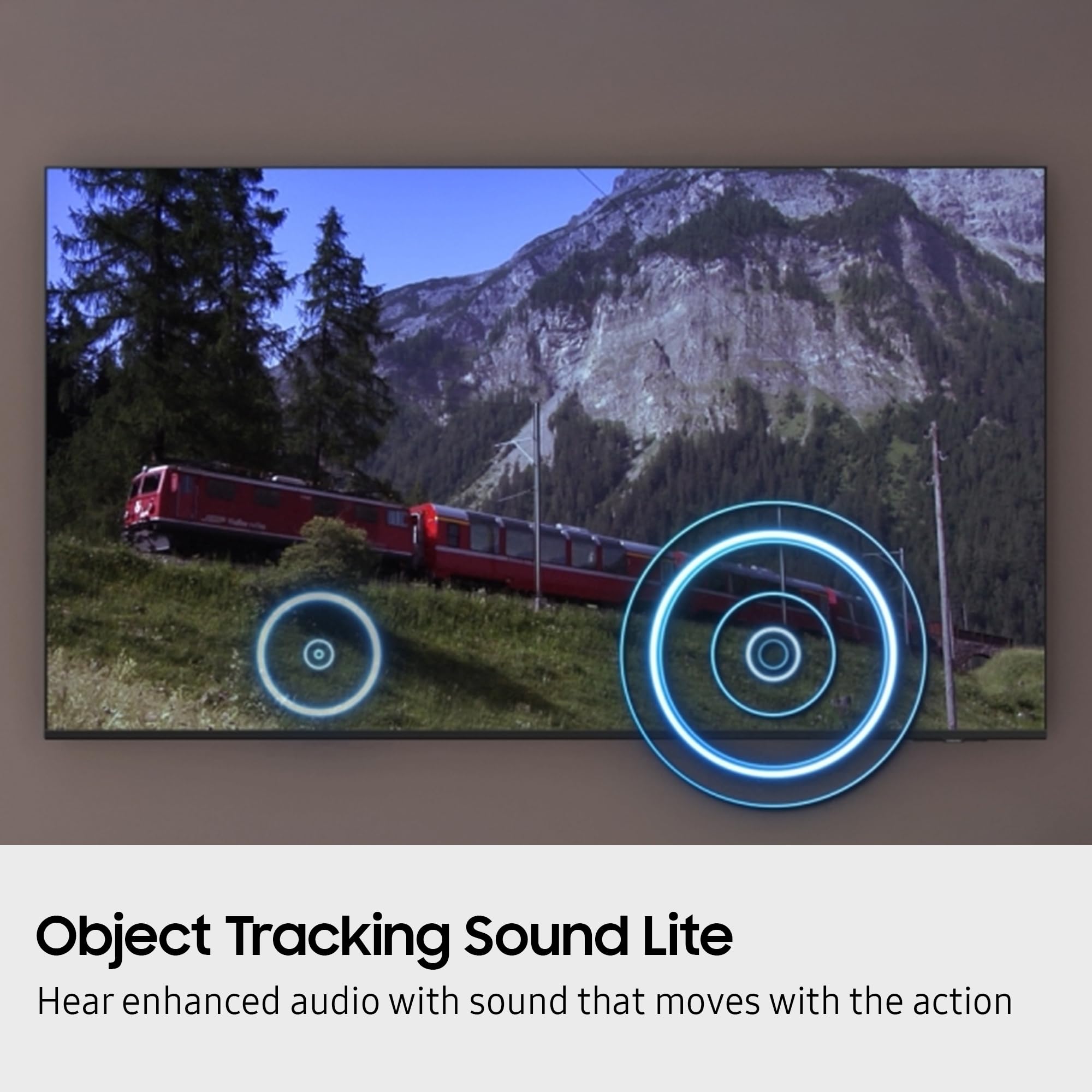 Samsung Crystal UHD 43" U7000F, Crystal Processor 4k, 4k Upscaling, Object Tracking Sound Lite, One UI Tizen, Smart TV, 2025