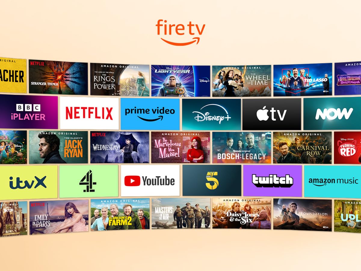 TCL 55PF650K 55-inch 4K Ultra HD, HDR TV, Smart LED Fire TV (Dolby Vision, Dolby Atmos, DTS, HDR 10, Alexa built-in, Airplay2, Miracast)