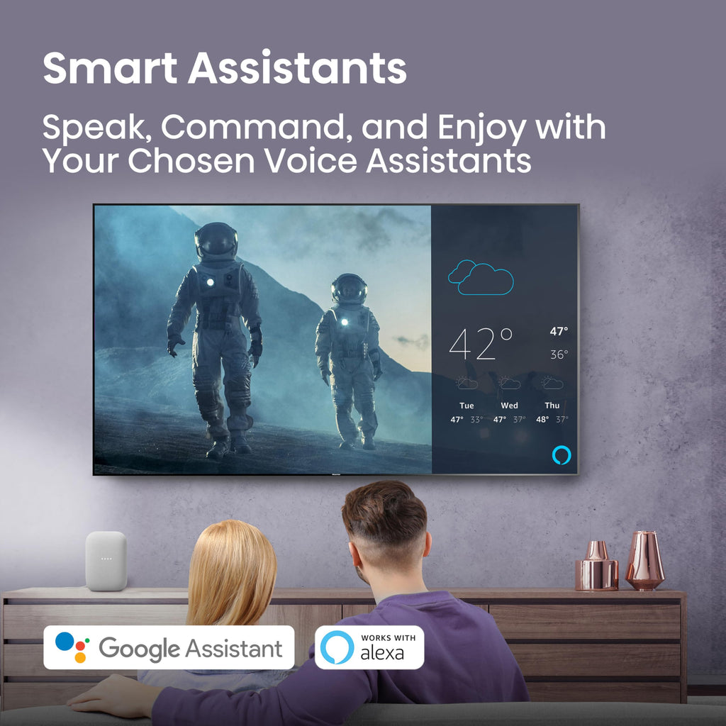 Hisense 40" 40A4QTUK FHD LED TV with Freely - Direct Lit LED, Dolby Audio, Natural Colour Enhancer, Games Mode, Sports Mode with Freely, Disney +, YouTube, Netflix
