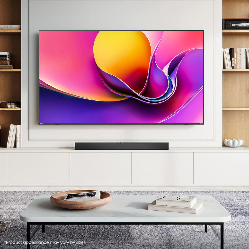 Hisense 43" 43E6QTUK 4K Ultra HD Smart TV AI TV - 4K UHD, Hi-View AI Engine, Precision Colour, AI Smooth Motion, Sports Mode with Freely, Disney +, YouTube, Netflix