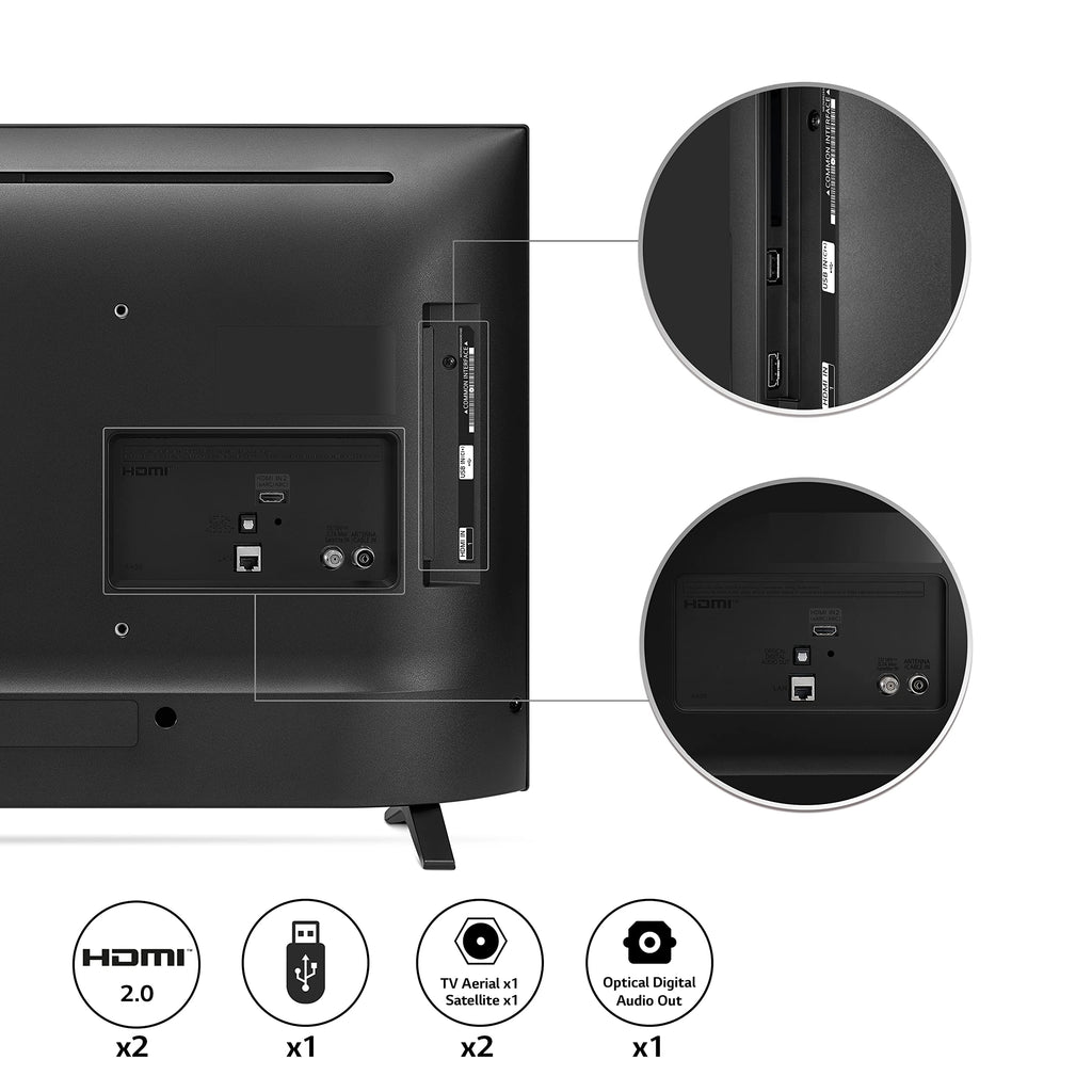 LG LED LQ63 32 HD 720p Smart TV, 2024 Model