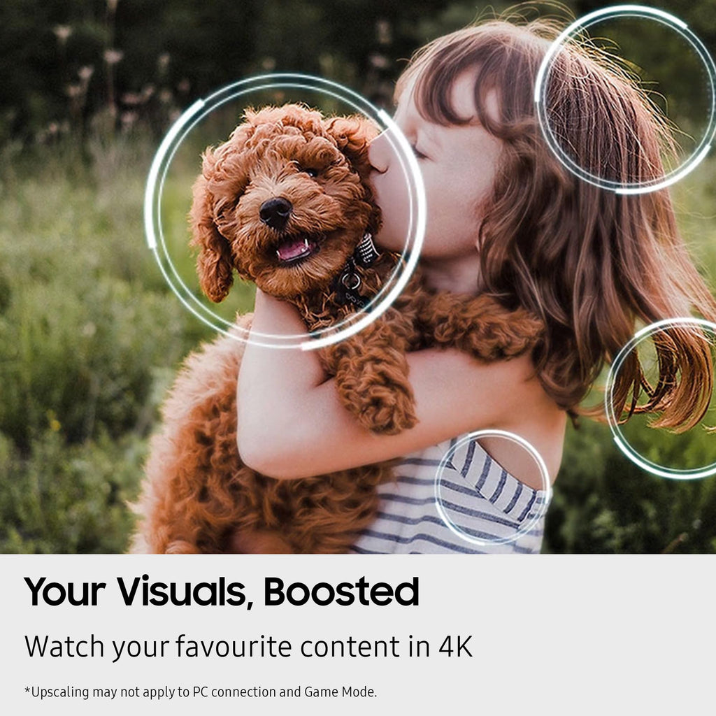 Samsung Crystal UHD 43" U7000F, Crystal Processor 4k, 4k Upscaling, Object Tracking Sound Lite, One UI Tizen, Smart TV, 2025
